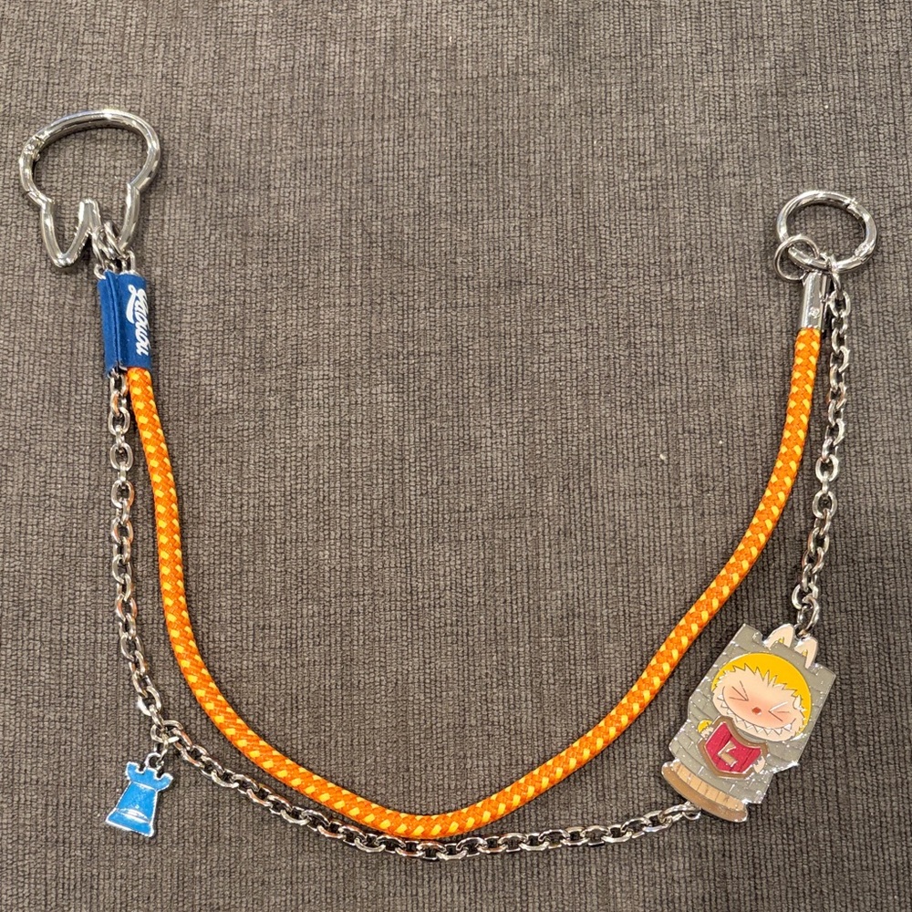 Pop Mart Labubu The Monsters Let's Checkmate Series Bag Charm Chain rook popmart - Picture 2 of 8
